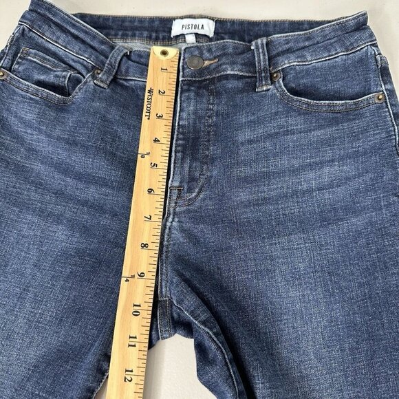 Pistola Ankle Skinny Blue Jeans Size 29 Revolve Preppy Boho Cowgirl - Picture 7 of 9